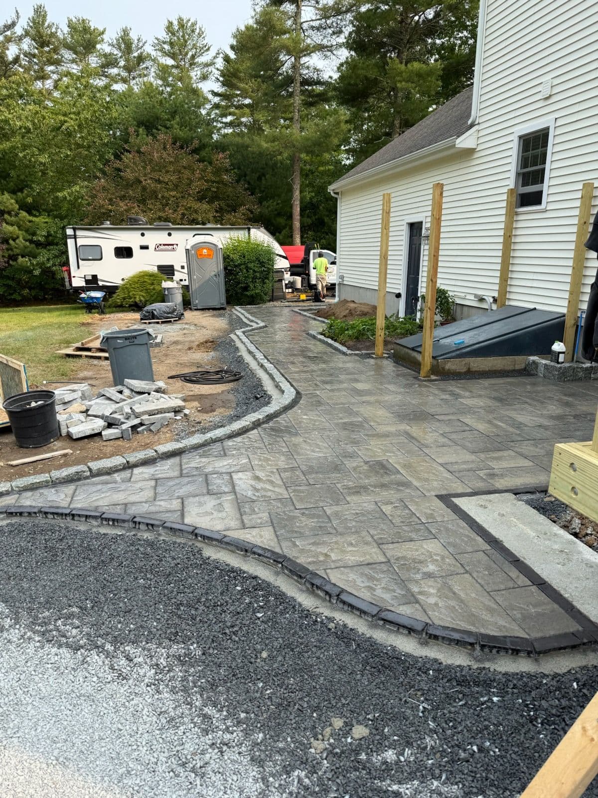 Transformative Hardscape Walkway in Rochester image