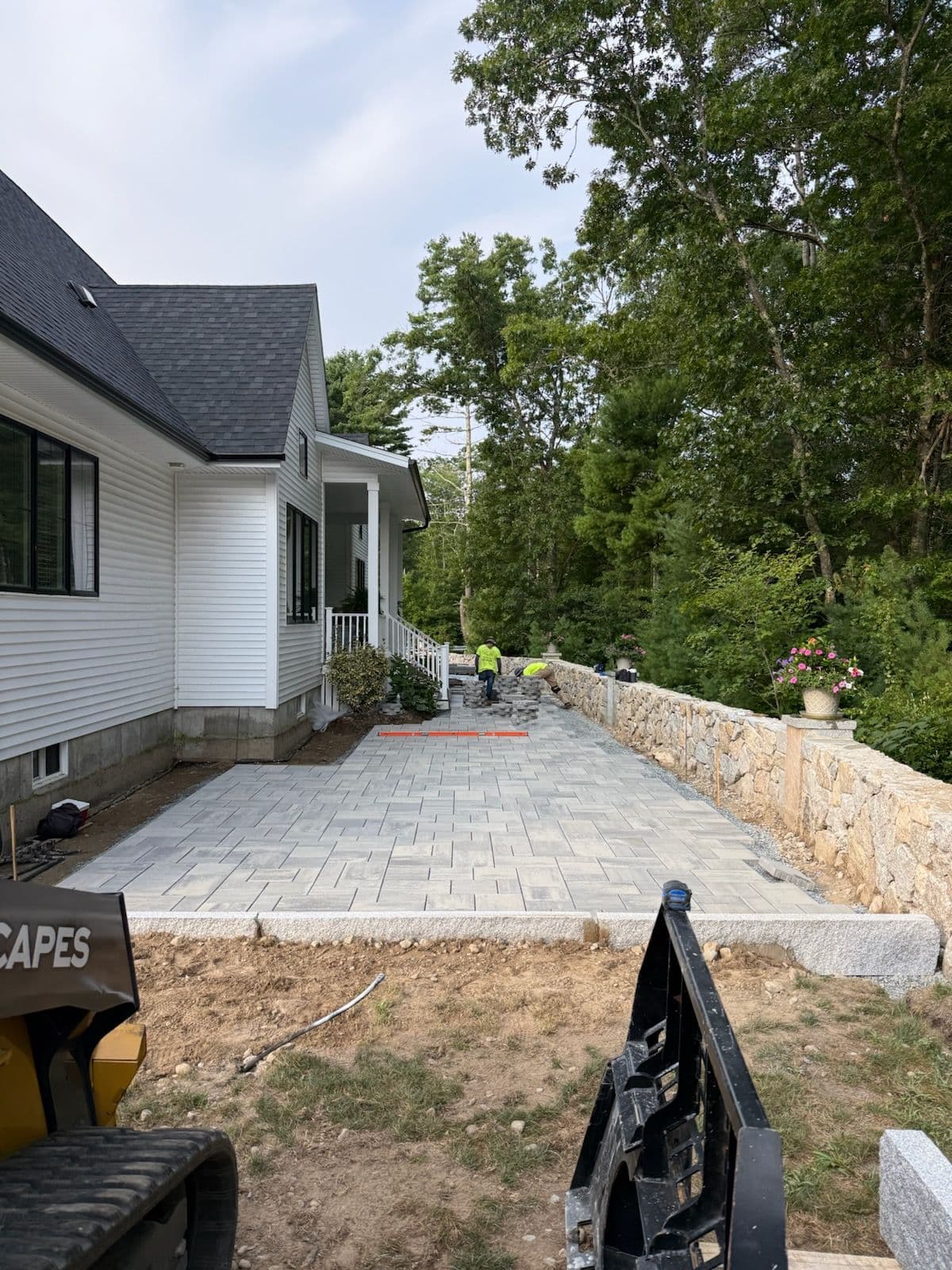 Beautiful Patio Transformation in Mattapoisett image
